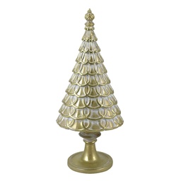 [S-V6199270000] Albero in Resina Oro 10x7x23,5 cm