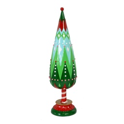 [S-V6194000000] Albero in resina verde ø12,8x46,7 cm