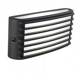 [S-SOV98501/16] Applique in alluminio pressofuso con diffusore opalino - 10W, 840 lumen, luce calda