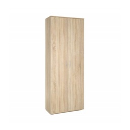 [93807] Armadio sonoma da camera ripostiglio con ripiani cm 70 x 34 x 187 h