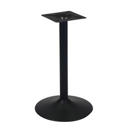 [S-V6458290000] Base tavolo in acciaio nero - Diametro base 45cm, Colonna diametro 60x61.5cm, Piatto superiore 25x25cm, Lunghezza 45cm, Larghezza 45cm, Altezza 72cm