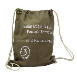 [S-V2501260000] Borsa Sacco Marrone in Tessuto - 43x54x6,5 cm