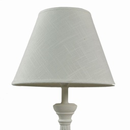 [S-V3714960030] Cappello Lampada Bianco 30x21,5x30 cm