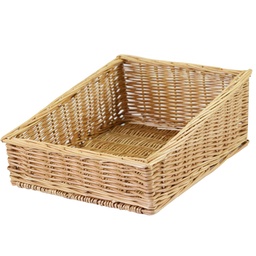[S-V2317830000] Cesta Espositore Rettangolare in Vimini 35x45 cm
