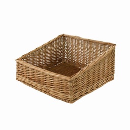 [S-V2315690000] Cesta espositore rettangolare in vimini 45x35x21 cm