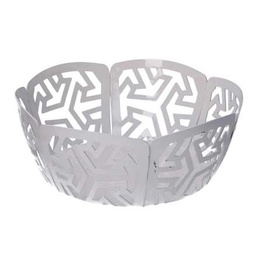 [S-V5953330000] Cestina Metallo Frecce Bianco Tondo ø20h7