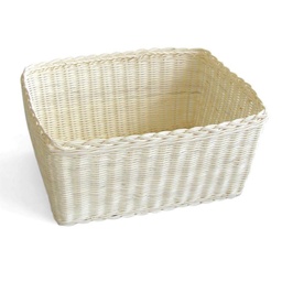 [S-V1725810000] Cestina rettangolare in rattan naturale cm37xh18x27