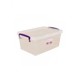 [S-FZ94845] Contenitore in plastica trasparente multiuso 30 litri