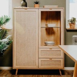 [95014] Cassettone camera  cassettiera rovere  cm 77x38x80h