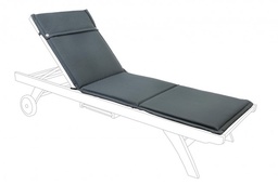 [S-B0806364] Cuscino Poly180 Antracite Lettino