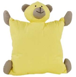 [S-V9160290000] Cuscino Orsetto Giallo Medio 35 x 35 cm