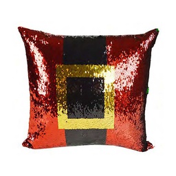 [S-V9151370000] Cuscino paillette cintura babbo nct-0620 40 x 40 cm