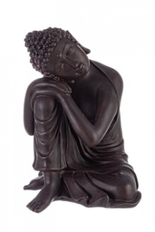 [S-B0130587] Decorazione Buddha Riposo H31