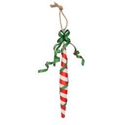[S-V6132740000] Decorazione albero metallo bastoncino 7x29x50 cm