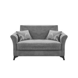 [S-FZ93943] Divano due posti in tessuto con contenitore Grigio  BUKET 160x86x h85 cm