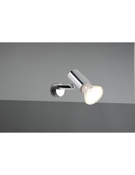 [S-TRIO283500106] Faretto Da Bagno Spot Orientabile Cromo Lorenzo Trio Lighting
