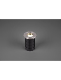 [S-TRIO821660107] Faretto Led Da Incasso Calpestabile IP65 Nichel Belaja Ø11 cm Trio Lighting