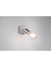 [S-TRIOR80181707] Faretto Spot Vannes Nichel 1xE27 Trio Lighting