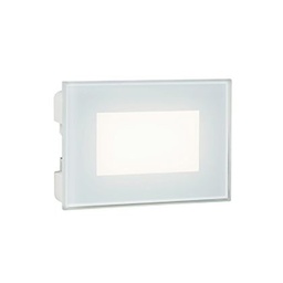 [S-SOV99193/02] Lampada a incasso in vetro 3W Led 4000K bianco