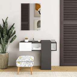 [98217] Ingresso Efes antracite bianco con specchio