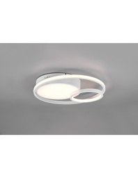 [S-TRIOR62233131] Plafoniera Moderna Vuelta Bianco 3 Led Dimmer 28w
