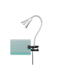[S-TRIOR22711187] Lampada da Scrivania Led 3,8W Con Pinza Titanio Arras Trio Lighting