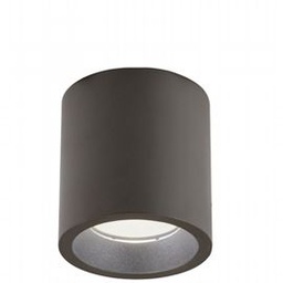 [S-SOV98467/36] Lampada da soffitto in alluminio pressofuso, diffusore in vetro trasparente, 12W, 1420 lumen, luce calda