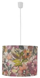 [S-V9152500000] Lampadario in tessuto fantasia senza attacco Ø cm.50h40