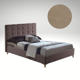 [94397] Letto matrimoniale contenitore Clup Monaco tessuto tortora