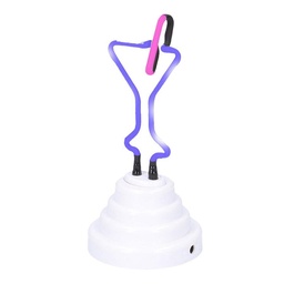 [S-V8526130000] Luce bicchiere martini neon cmø10h19,5