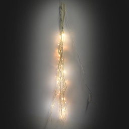 [S-V6057460000] Luce Rami 40 LED Bianco Caldo Vimini Bianco 5xH120x3,5