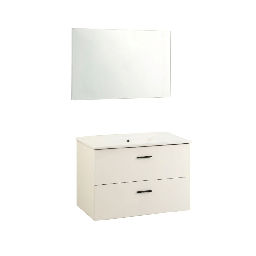 [92568] Mobile bagno sospeso Lario bianco 80x46 cm