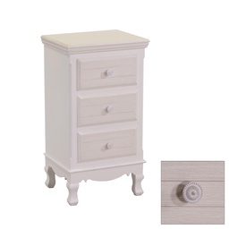 [S-V8041280000] Mobiletto Norimberga 3 cassetti 41x34x69 cm