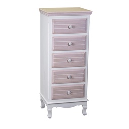 [S-V8041300000] Cassettiera con 5 cassetti Norimberga, 41x34x99 cm