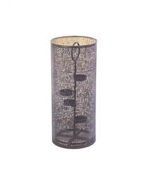 [S-B0971570] P.Tealight 4P Icelyn Nero-Oro