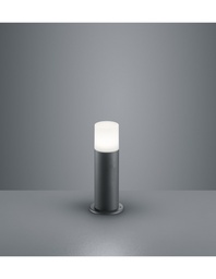 [S-TRIO524060142] Paletto da Esterno Hoosic Antracite H30 cm IP44