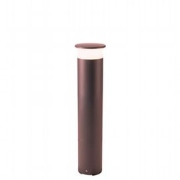 [S-SOV99159/27] Palo in Alluminio Pressofuso con Diffusore Opalino - Illuminazione LED 9W - Luce Naturale - IP65