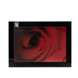 [S-LC/017] Pannello decorativo, finitura in legno bianco, 80x110x4 cm