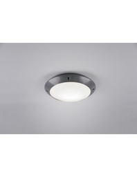 [S-TRIOR60501042] Plafoniera Da Esterno Camaro Antracite IP54 Ø26 cm Trio Lighting