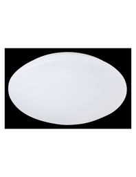 [S-TRIOR62601201] Plafoniera Led IP44 Dimmerabile Putz II Bianco Ø27 cm Trio Lighting