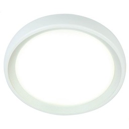 [S-SOV99102/02] Plafoniera Tonda 18W Led 4000K - Illuminazione Naturale - Risparmio Energetico 88% - Flusso Luminoso 1800 Lumen - Classe di Protezione IP65