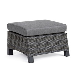 [S-B0661851] Poggiapiedi con cuscino da esterno - Misure: 57x60x40 cm