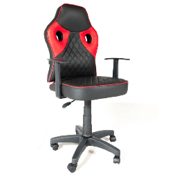 [95762] Poltrona ufficio gaming Spider nero rosso