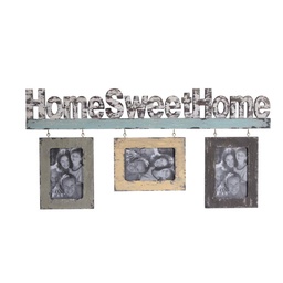 [S-V5107740000] Portafoto Multiplo in Legno per Decorare la Tua Casa - Dimensioni 68x29 cm