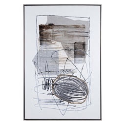 [S-B0240849] Quadro dipinto olio 82.5x122.5 cm