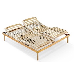 [88627] Rete matrimoniale elettrica Master in legno