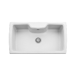 [98444] Samet Lavello 88x50 Granito Vasconebi 1 vasca bianco