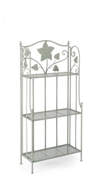 [S-B0741438] Scaffale Pieghevole Harriet Salvia - 60x28x127 cm