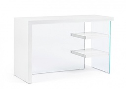 [S-B0734185] Scrivania in Legno Bianco 120x50 cm