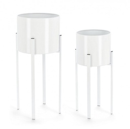 [S-B0741482] Set2 P.Fiore Ester To Bianco - Sedie Ergonomiche con Cuscini